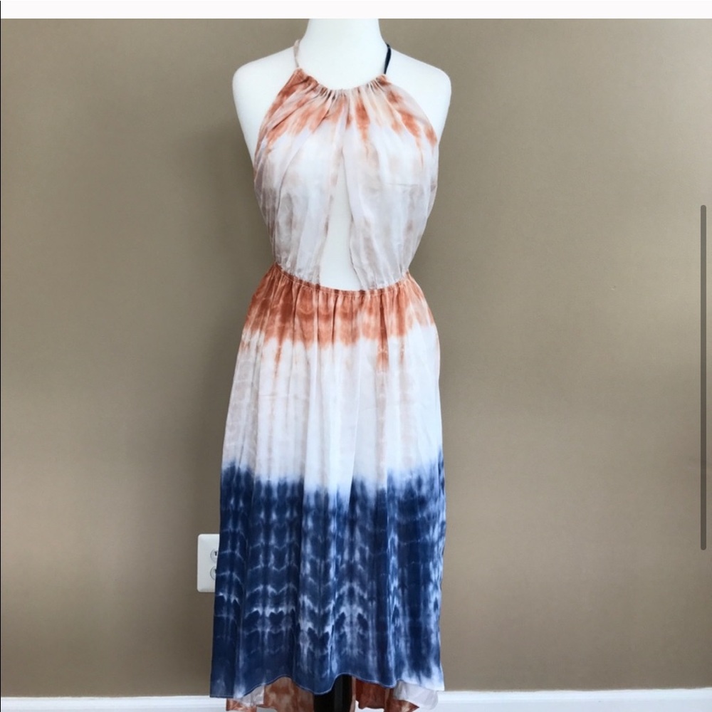 NEW • Ale by Alessandra • Boa Tie Dye Cover Up Lg - Picture 3 of 4